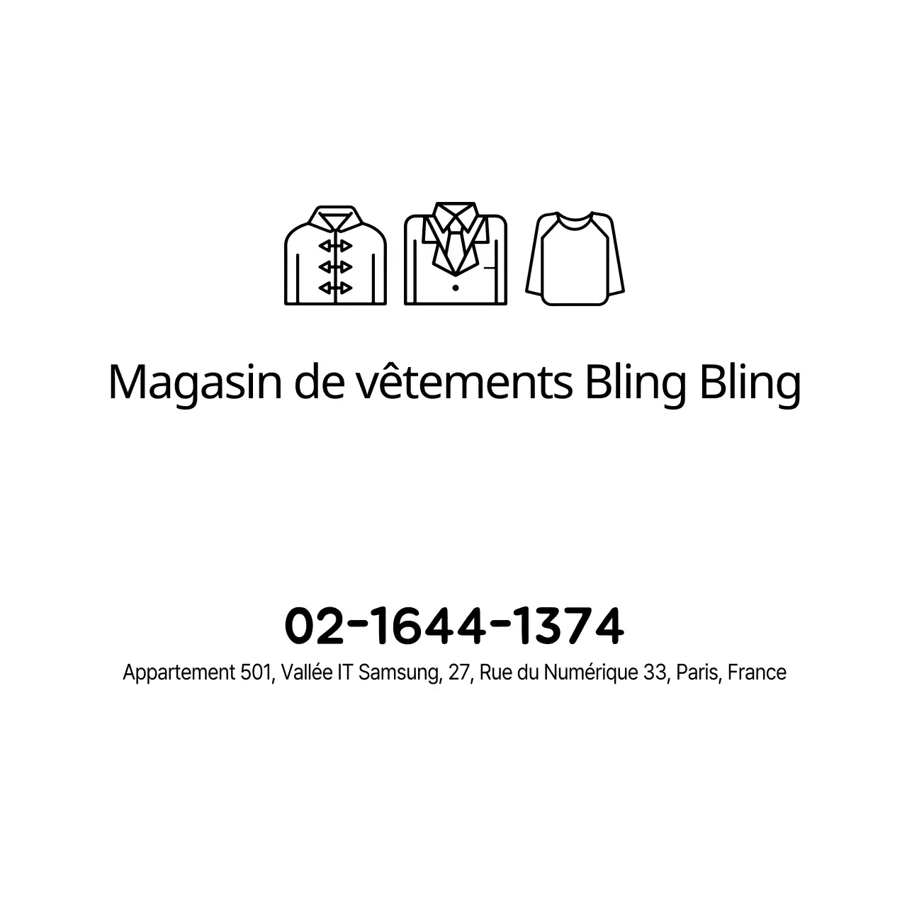 Sacs en plastique des magasins de vêtements