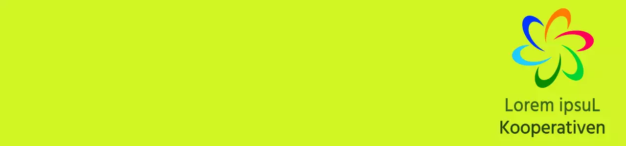 Modernes Symbol-Logo und Text-Logo in Kombination mit Chartreuse und farbenfrohem Farbschema für Mitarbeiter eines lokalen Lebensmittelgeschäfts