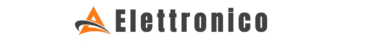 Grigio scuro e arancione forme pulite simboli stile logo aziendale