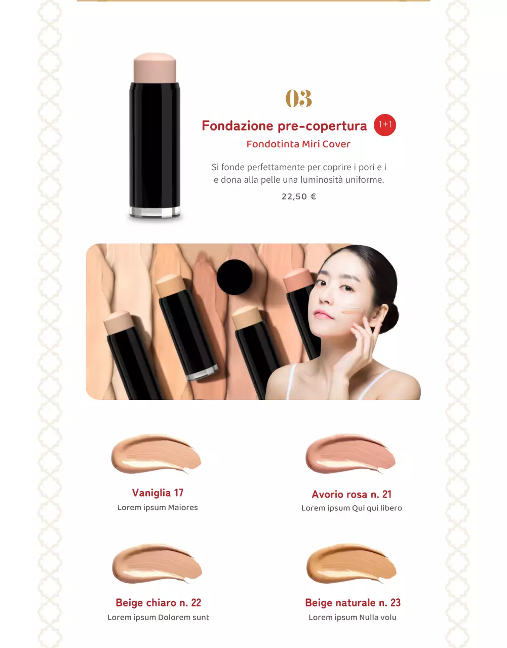 Evento natalizio "compra uno, prendi uno gratis" con sfondo rosso e decorazioni per l'albero