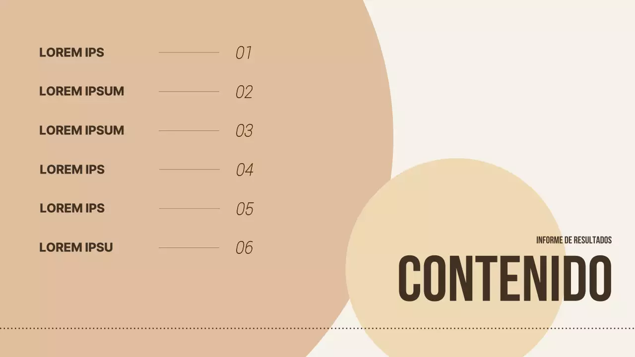 Informes de rendimiento de la empresa limpios y de color beige