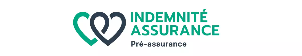 Combinaison simple de symboles et de logos en menthe et noir Promotion et vente d'assurances