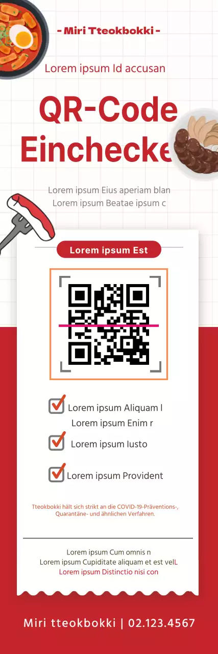 QR-Code Check-in