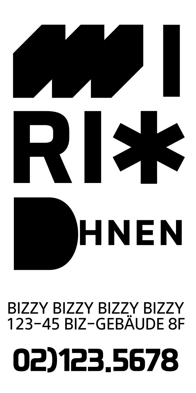 Einfacher Text-Logo-Stil für ein Firmeneinführungspaket