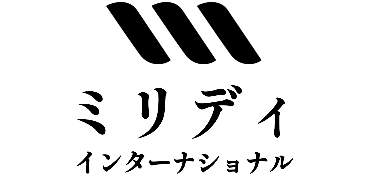 黒のシンプルですっきりしたシンボルのロゴスタイル 会社用