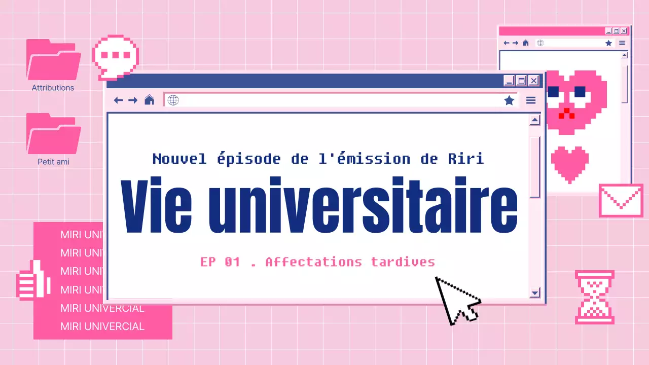 Pink, digital, newbie vlog content