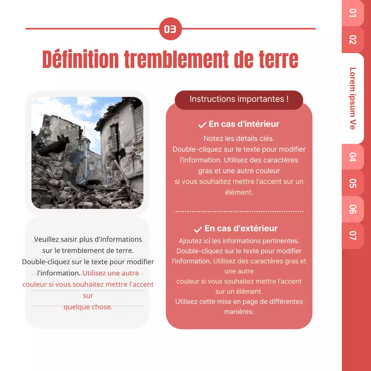 Guide turquoise de préparation aux catastrophes cardnews design
