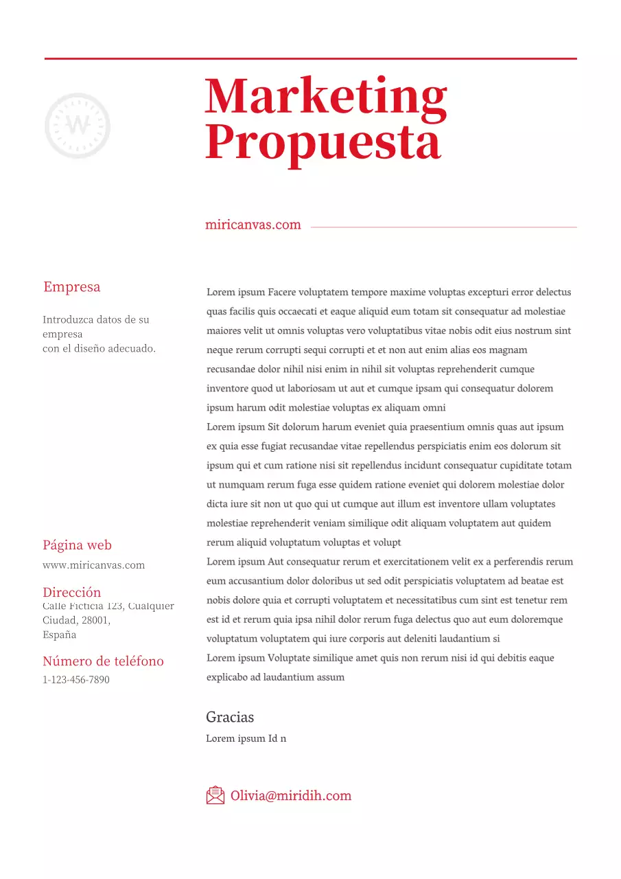 Formularios comerciales