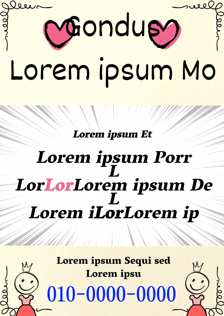 Bewirb den Job deines Freundes in hübscher schwarzer Schrift