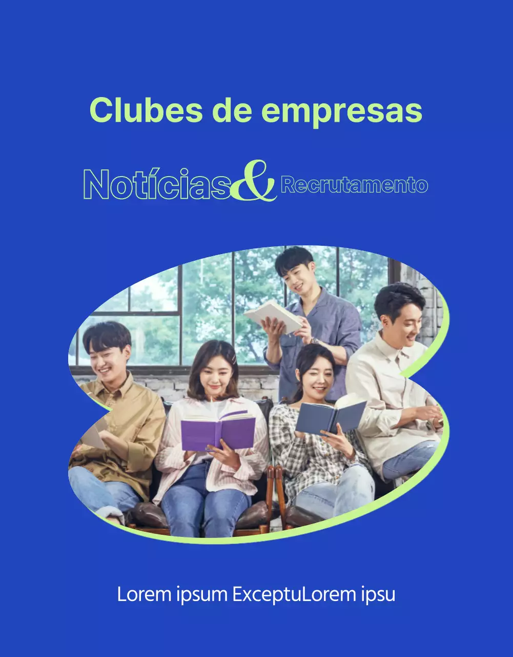 Os clubes do local de trabalho da moda da Blue estão à procura de apresentações