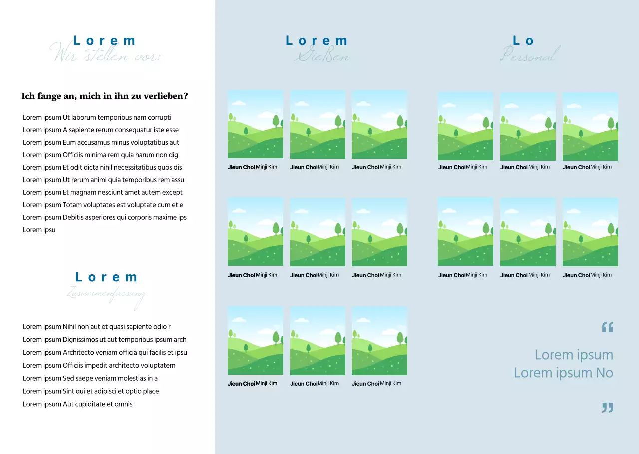 Einführung des tollen blauen Jugendspiels