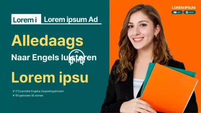 Dagelijks Engels Luisteren Essentiële Patronen Studeren Engels Taalschool Doorlopend Luisteren