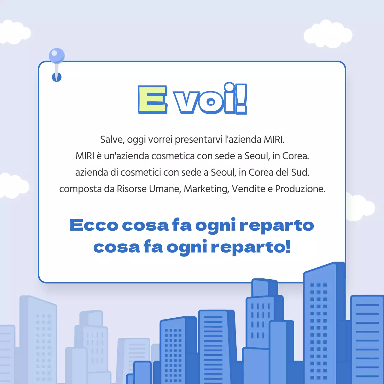 Scheda di descrizione del lavoro pastello news design