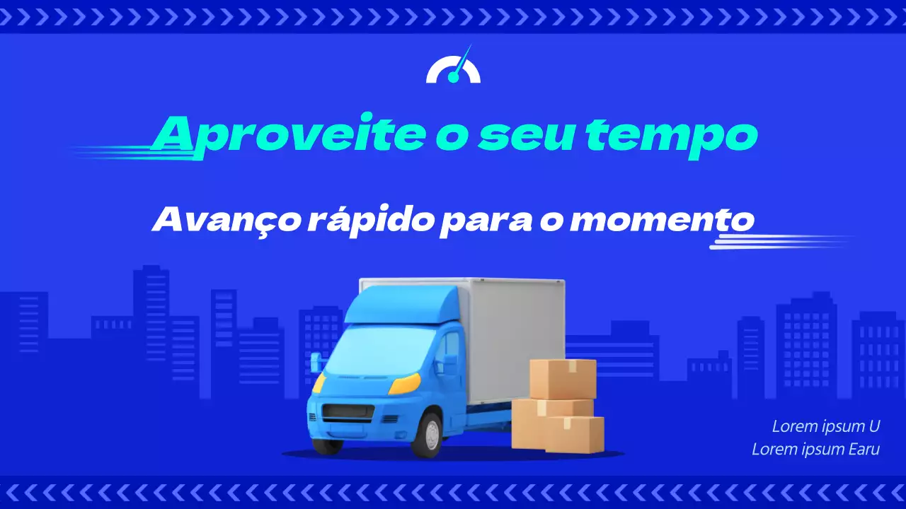 O projeto para serviços de entrega rápida