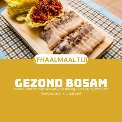 Gezond bosam
