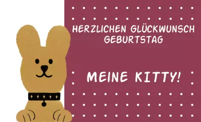 Geburtstag des Hundes