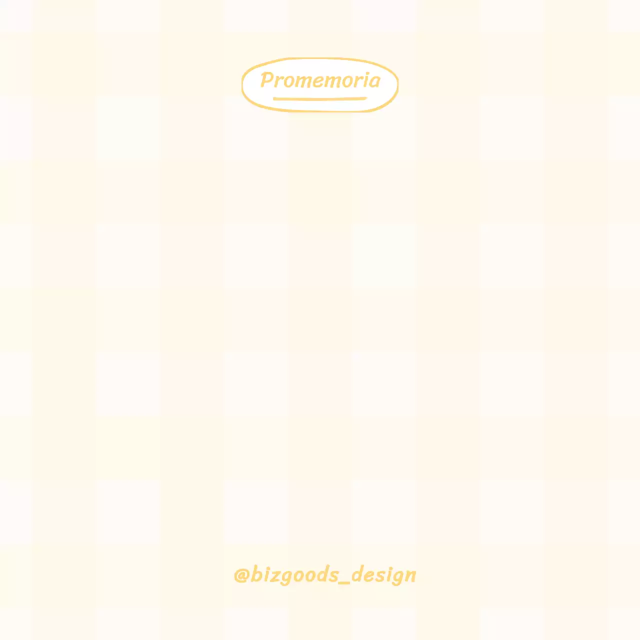 Simpatici oggetti personali in stile motivo a quadri in una varietà di colori pastello