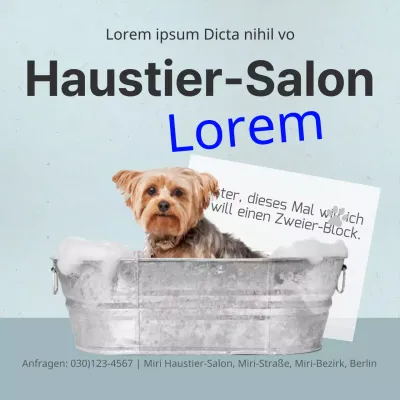 Haustier-Salon