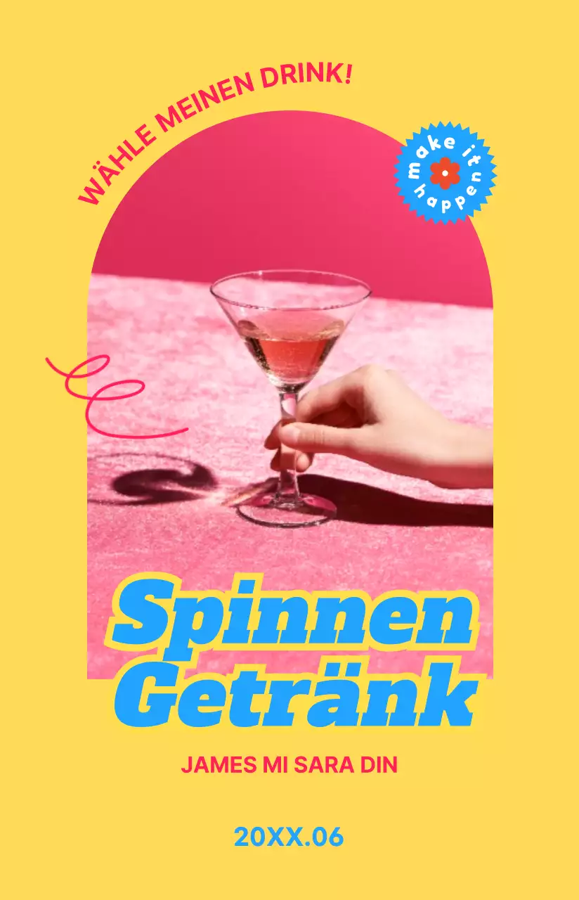 Filmplakate mit Rahmen und Aufklebern in auffälligen Farben mit jugendlichen Motiven