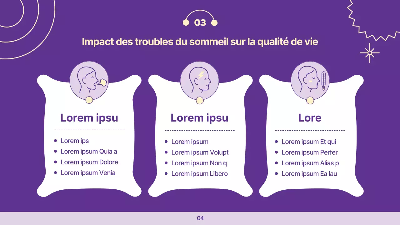 Conférence de Mauve sur les habitudes de sommeil simples