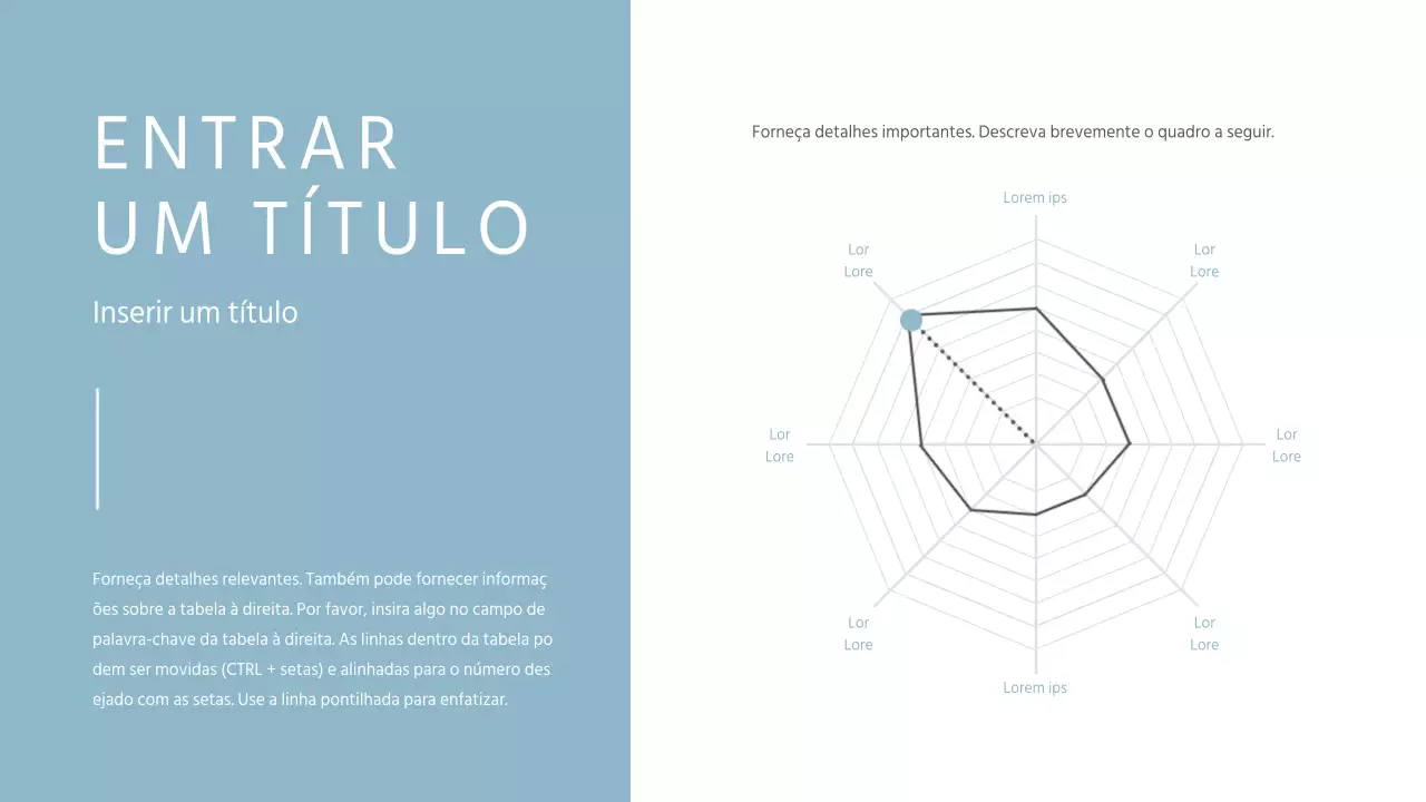 Desenhar gráficos com um conceito simples
