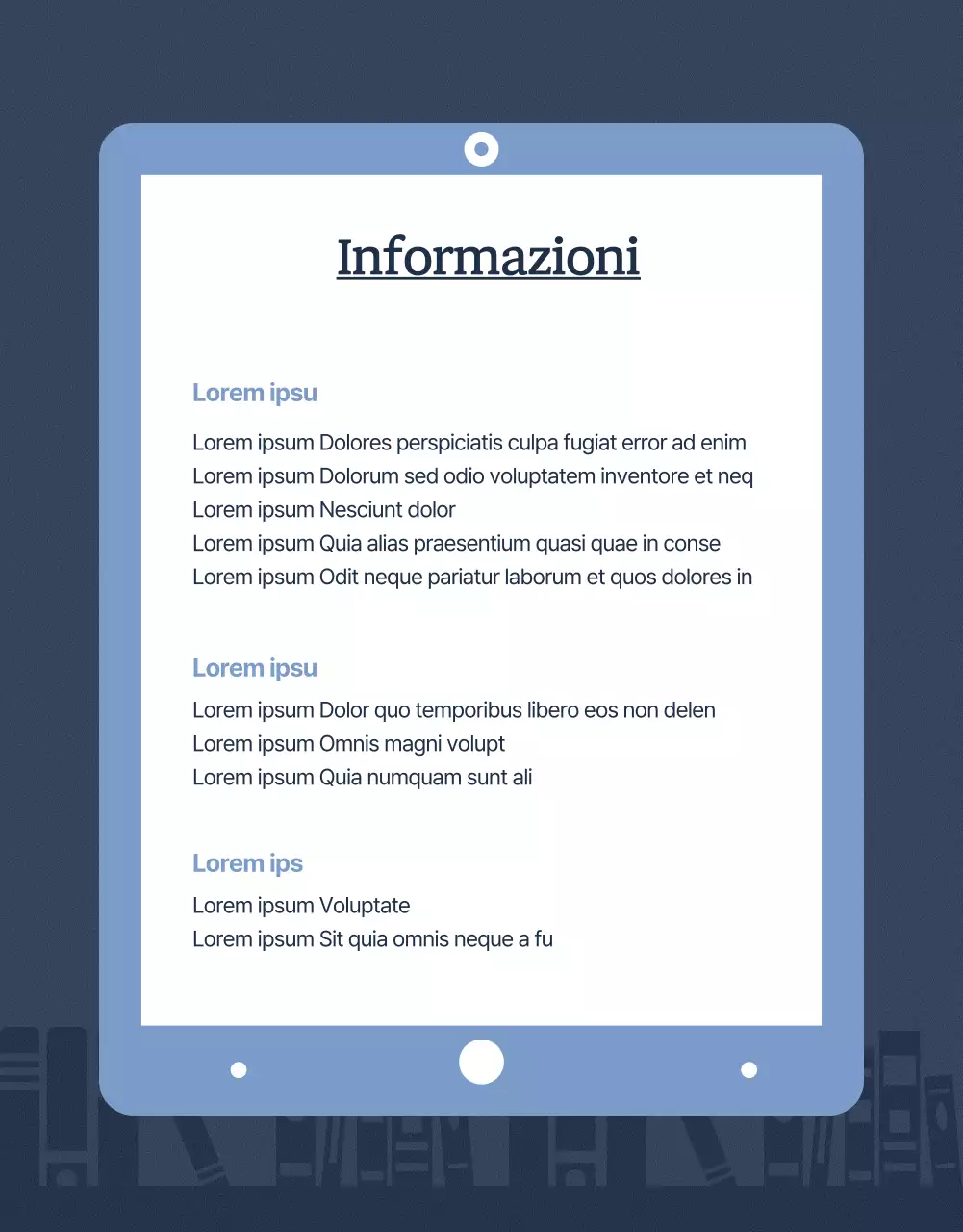 Vendita di ebook in blu e rosa