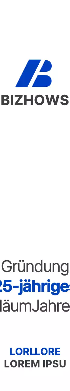 Einfache und saubere Alphabet-Symbol Logo-Stil Unternehmen in blau und grau