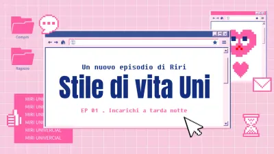 Rosa, digitale, contenuti vlog per principianti