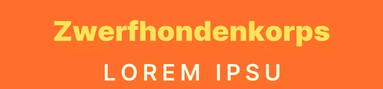 Eenvoudig hartvormig logo in oranje en felgeel Outreach-centrum organisatie