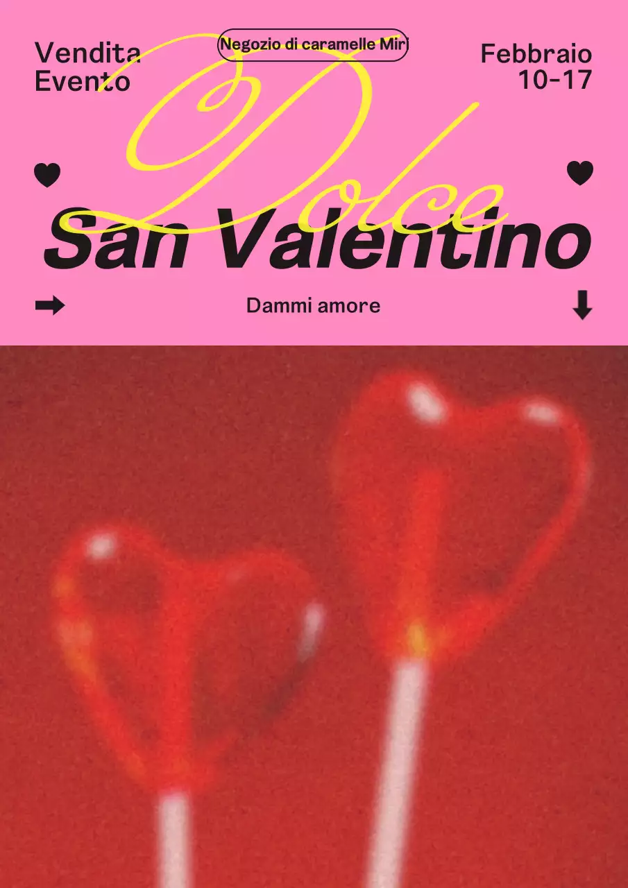 Giornata bianca in rosa e rosso