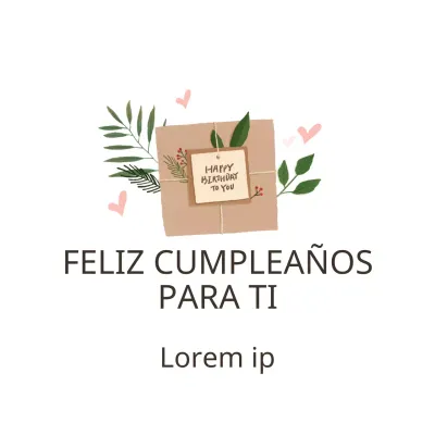 Feliz Cumpleaños
