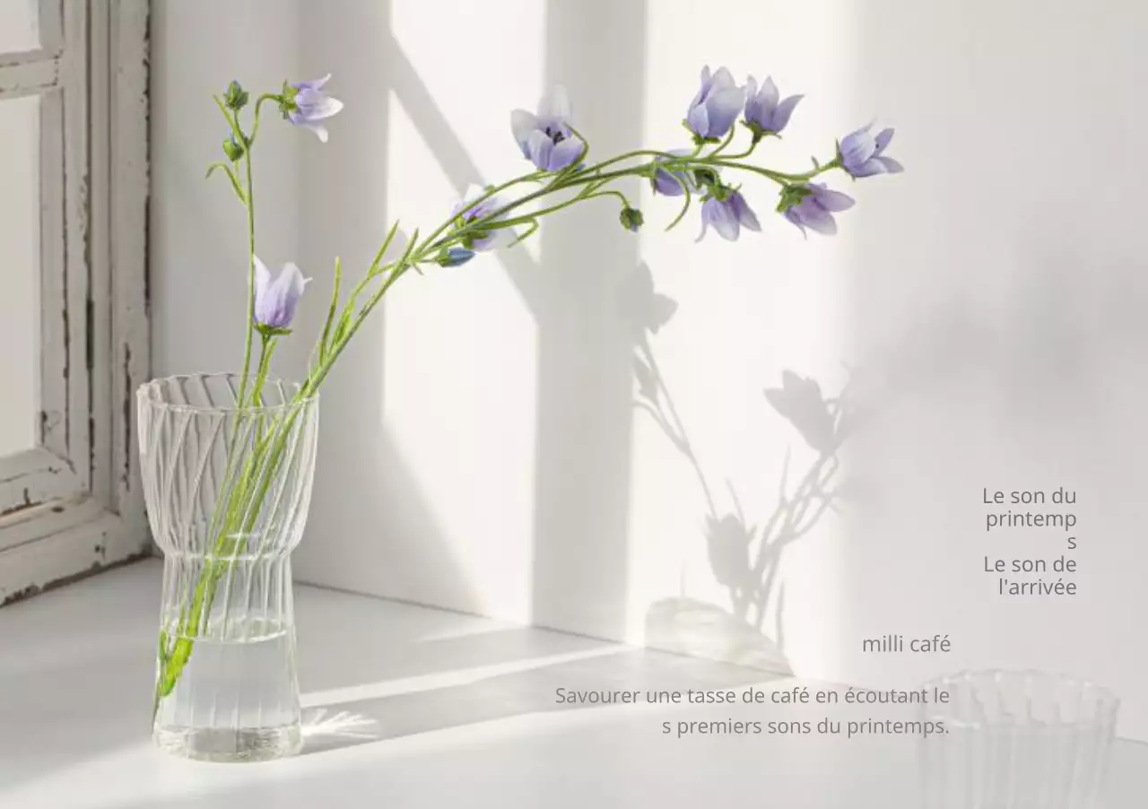 Design d'inspiration japonaise avec un concept de fleur de printemps