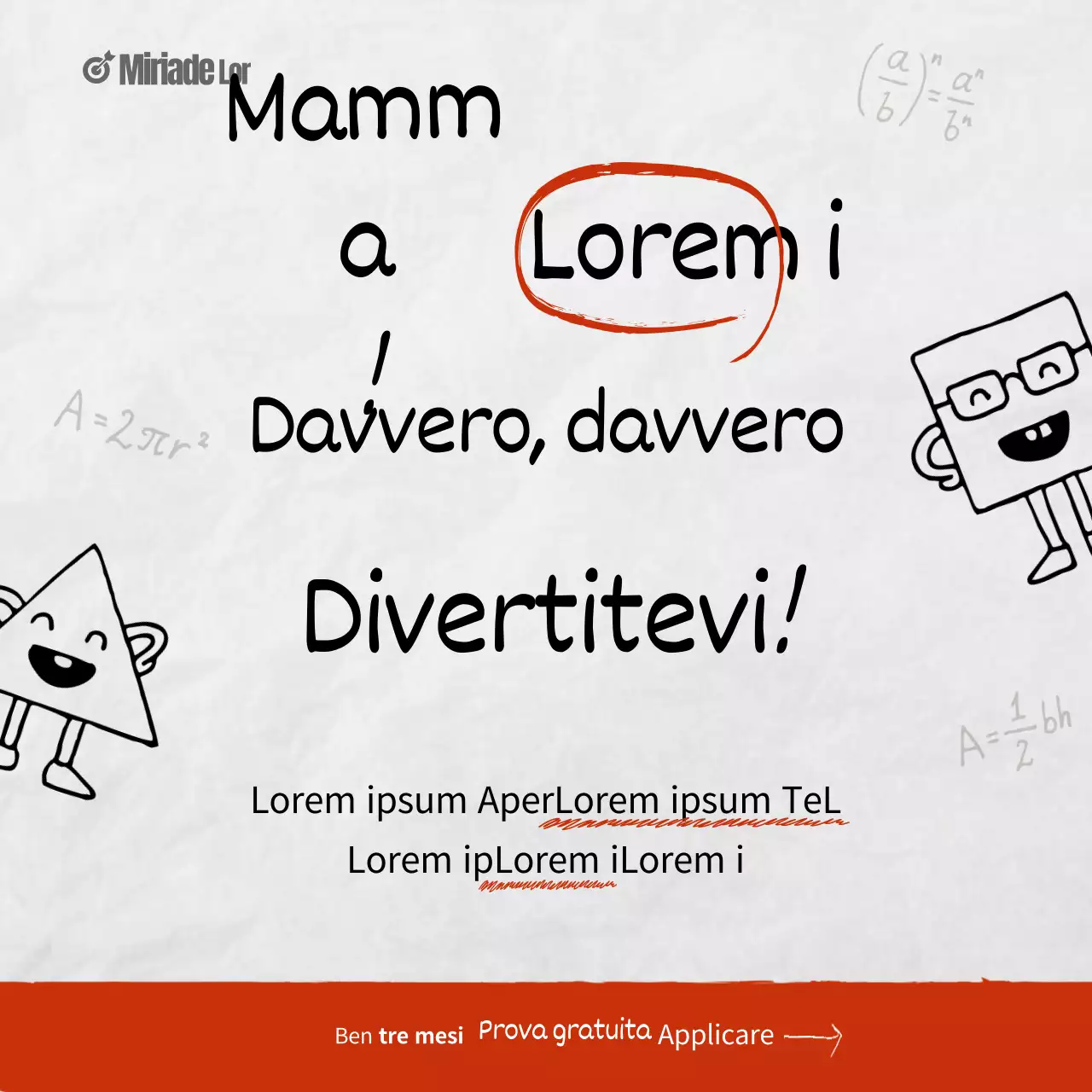Nota bianca e nera concetto di promozione della formazione