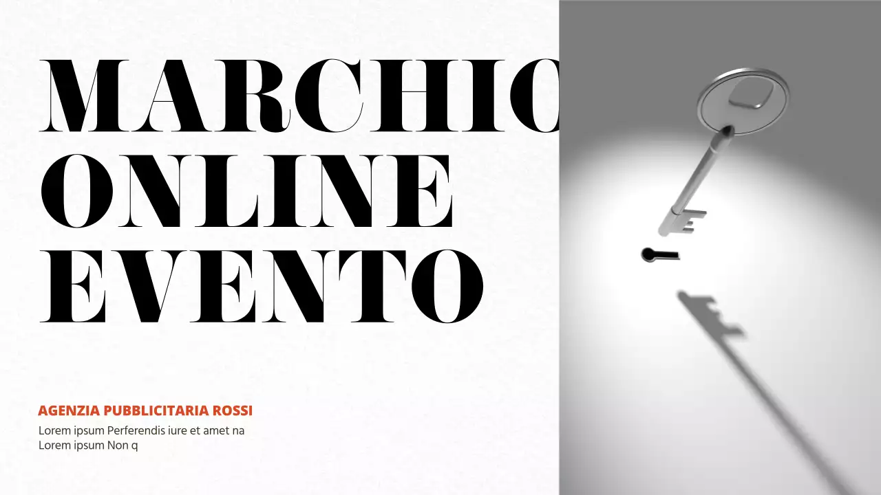 Proposta di un evento online per promuovere la famiglia di canali del marchio Grey