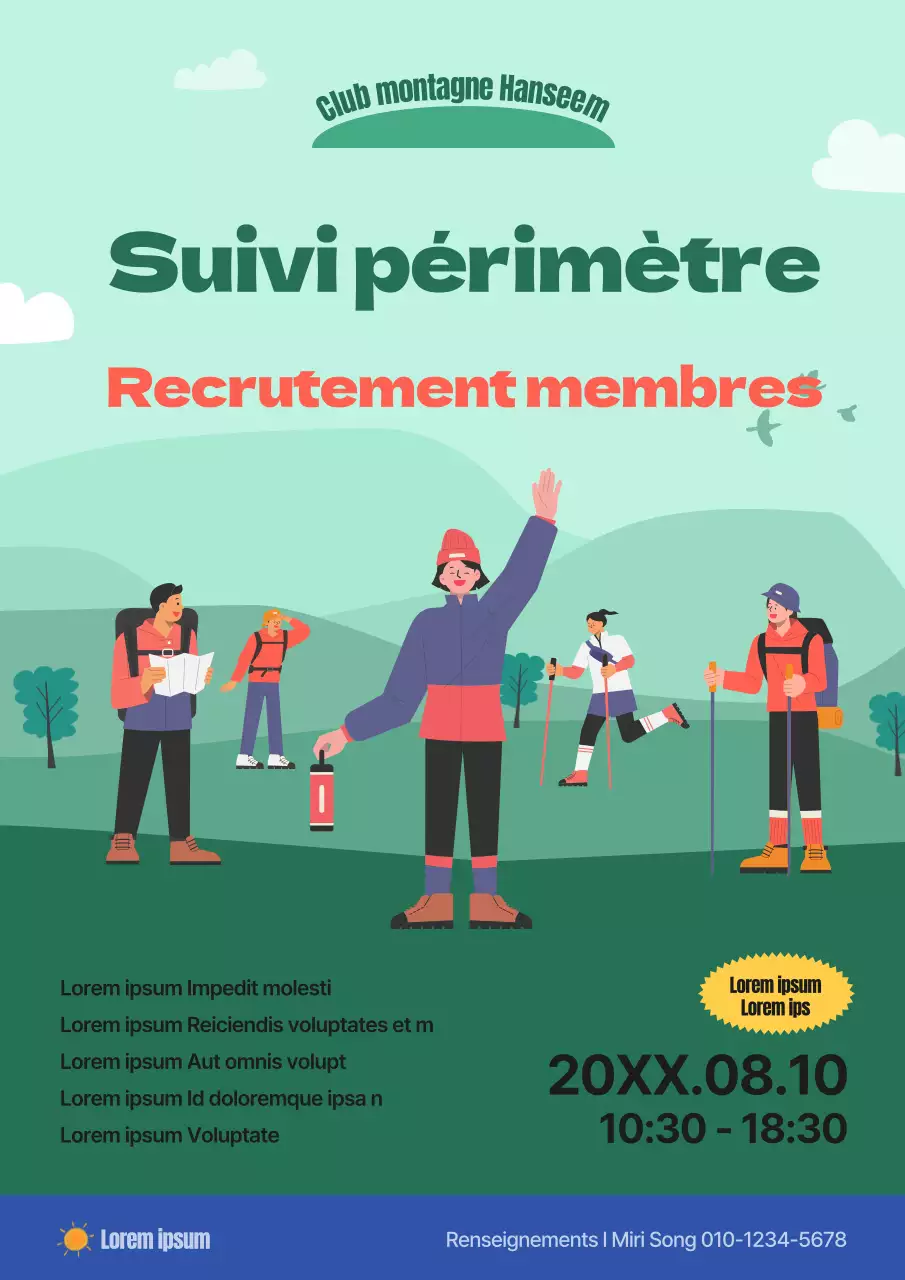 Promouvoir le recrutement d'alpinistes naturels verts et rouges