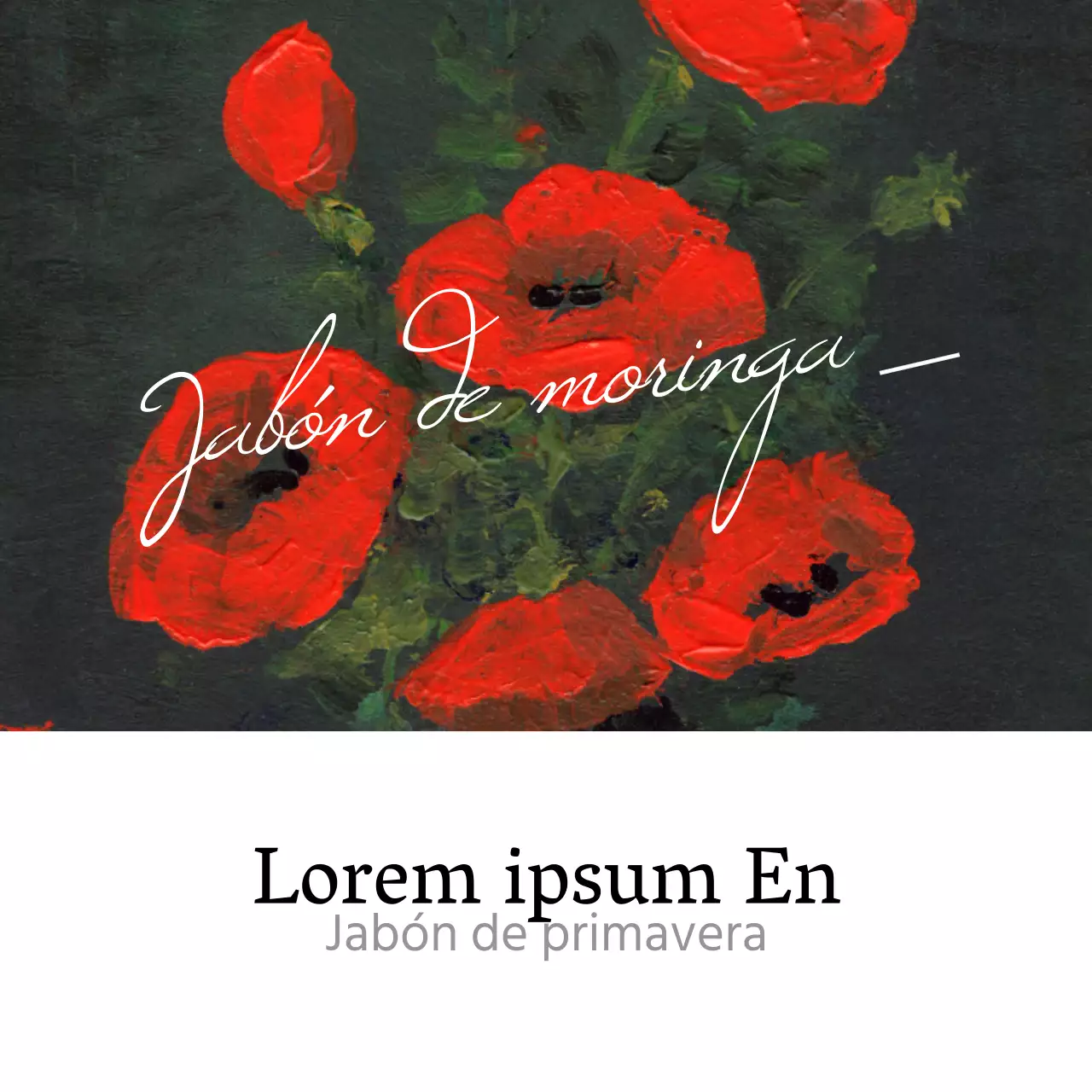 Cuando florecen las flores y la primavera