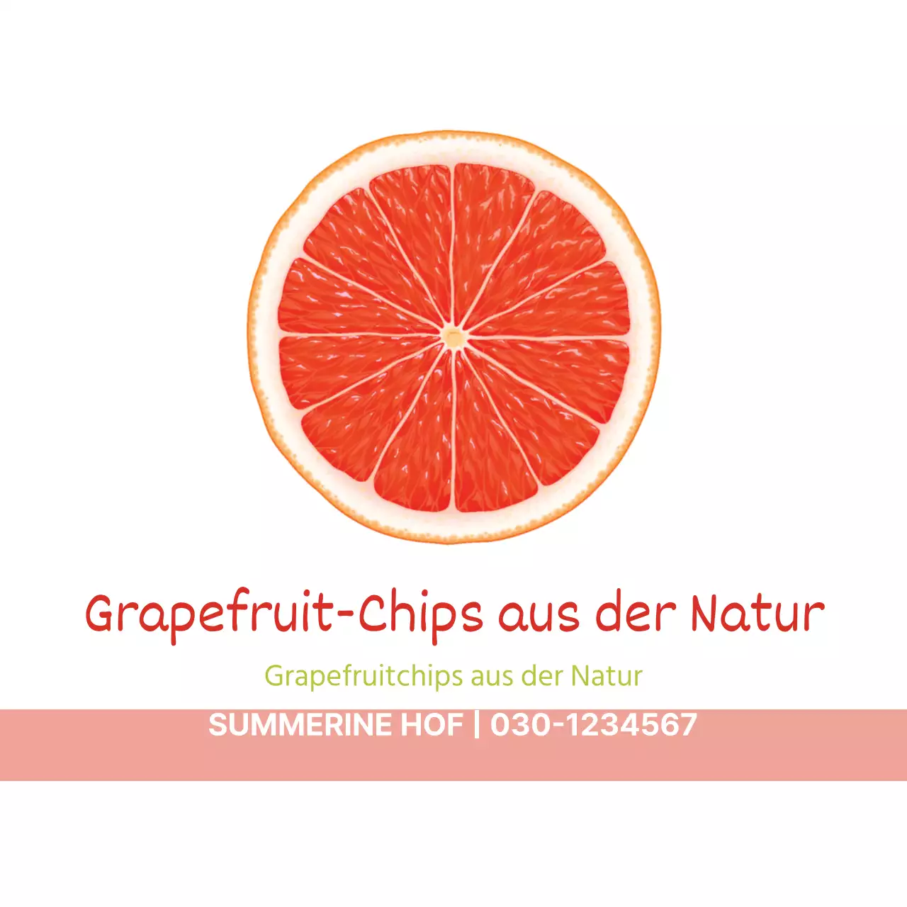 Grapefruit-Chips