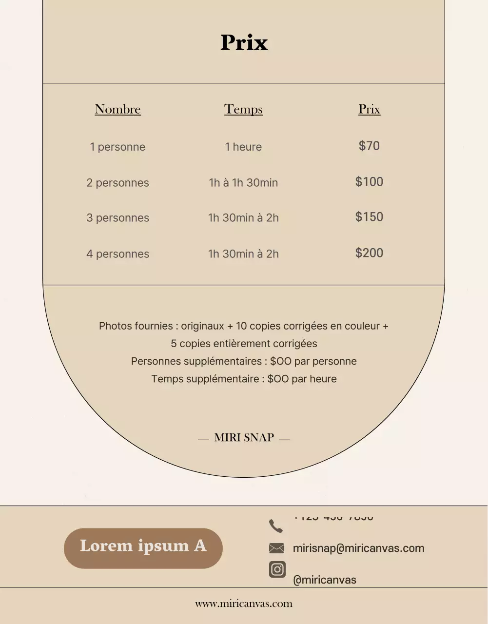 Prendre un instantané émotionnel page détaillée