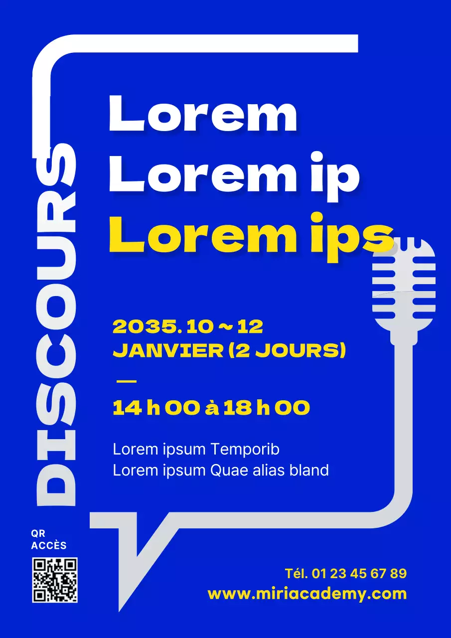 Un guide d'entretien bleu simple