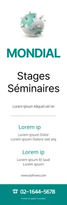Style épuré en menthe foncée et noir A propos de Intuition Seminars