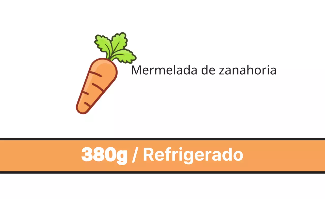 Mermelada de zanahoria