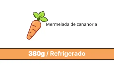 Mermelada de zanahoria