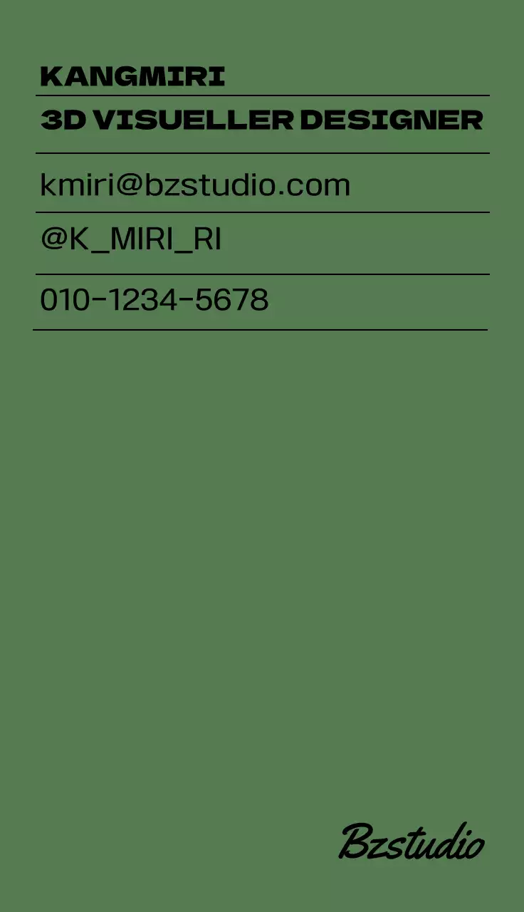 Elegantes Design mit Text in ruhigen, edlen Farben