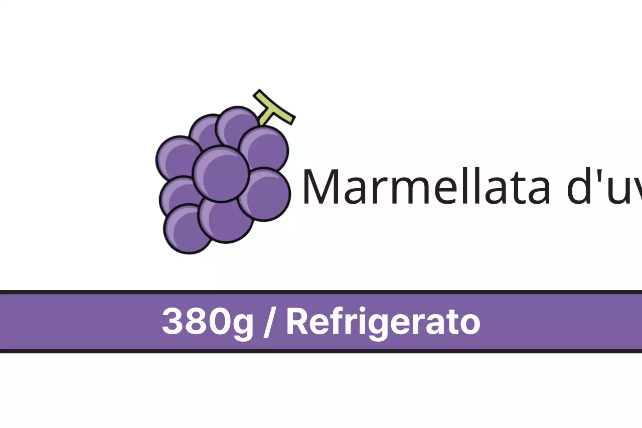Marmellata d'uva