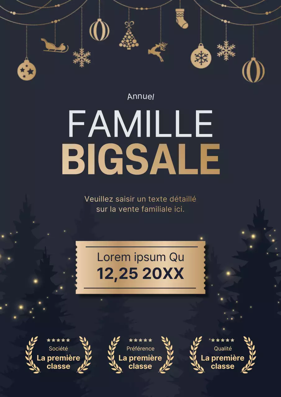 Vente de fin d'année de Goldpoint