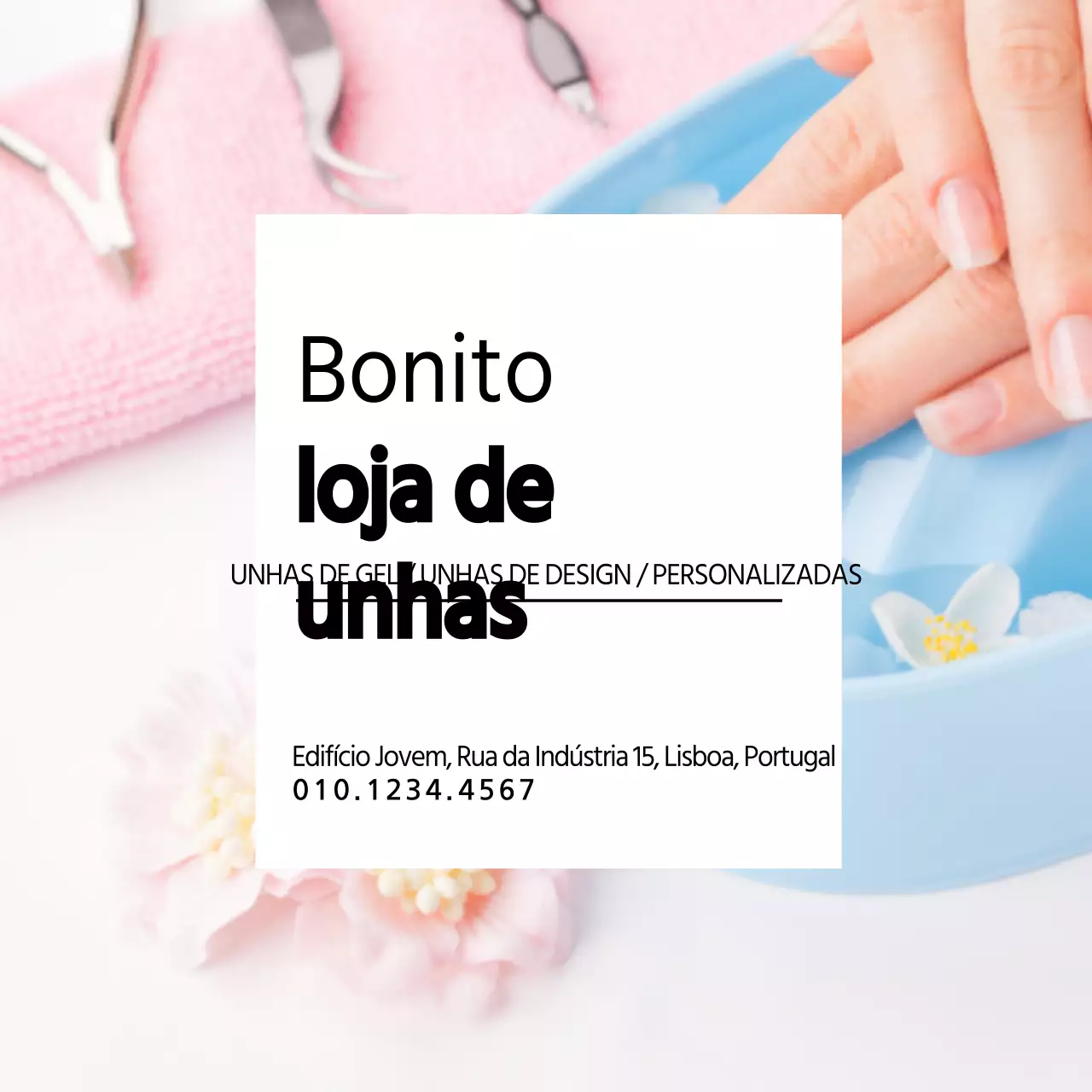 Loja de unhas bonita