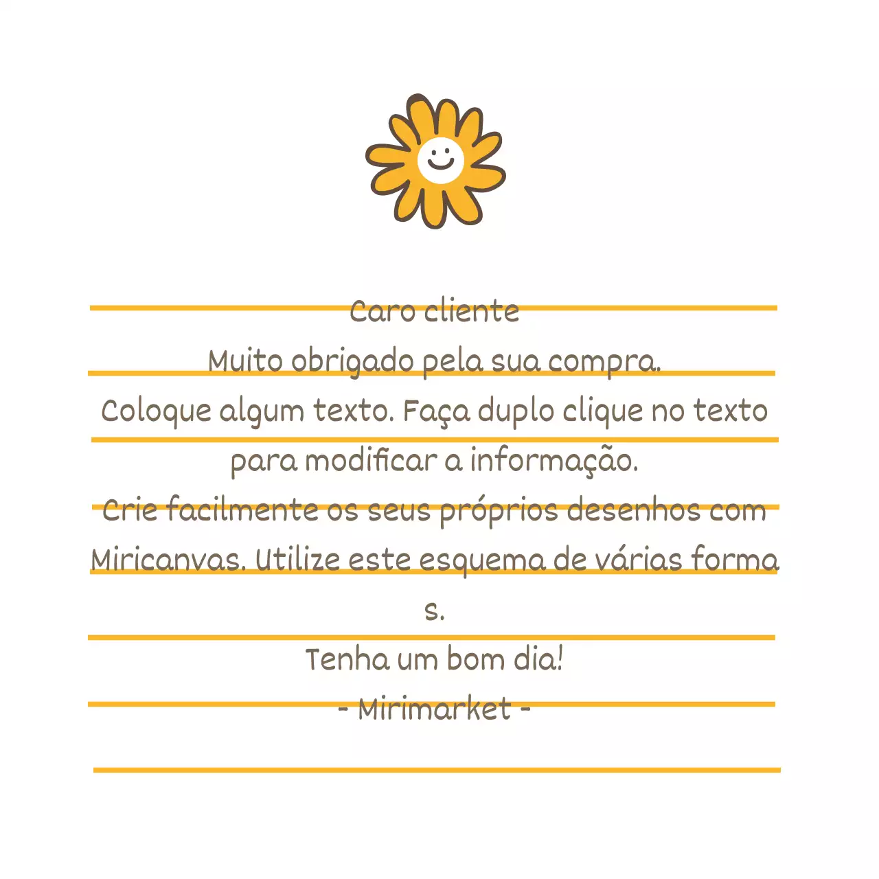 Ilustração amarela Evento de revisão simples