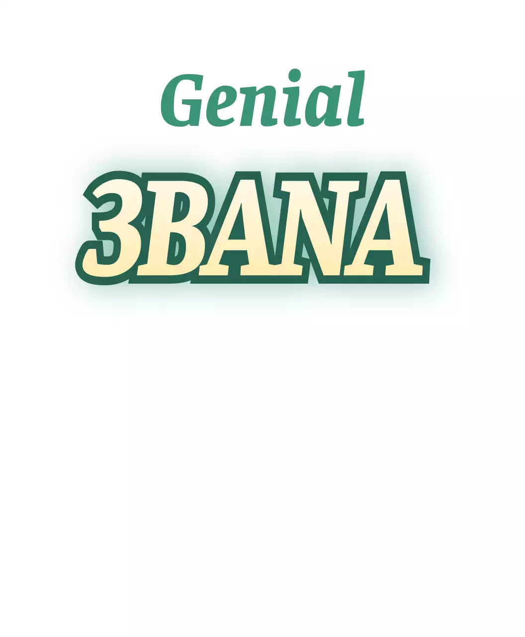 Texto de humor atlético con degradado verde