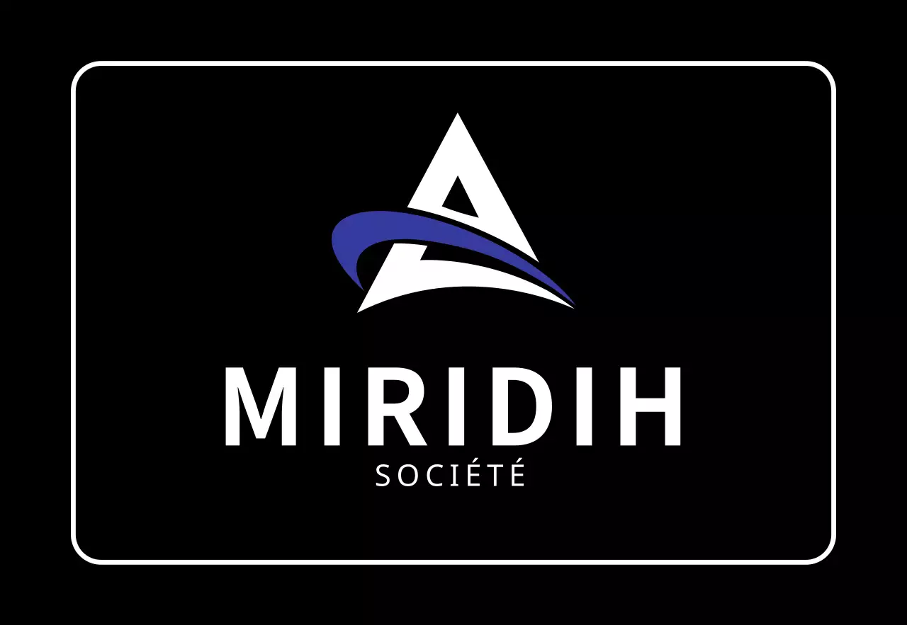 Logo d'entreprise avec une mise en page de base