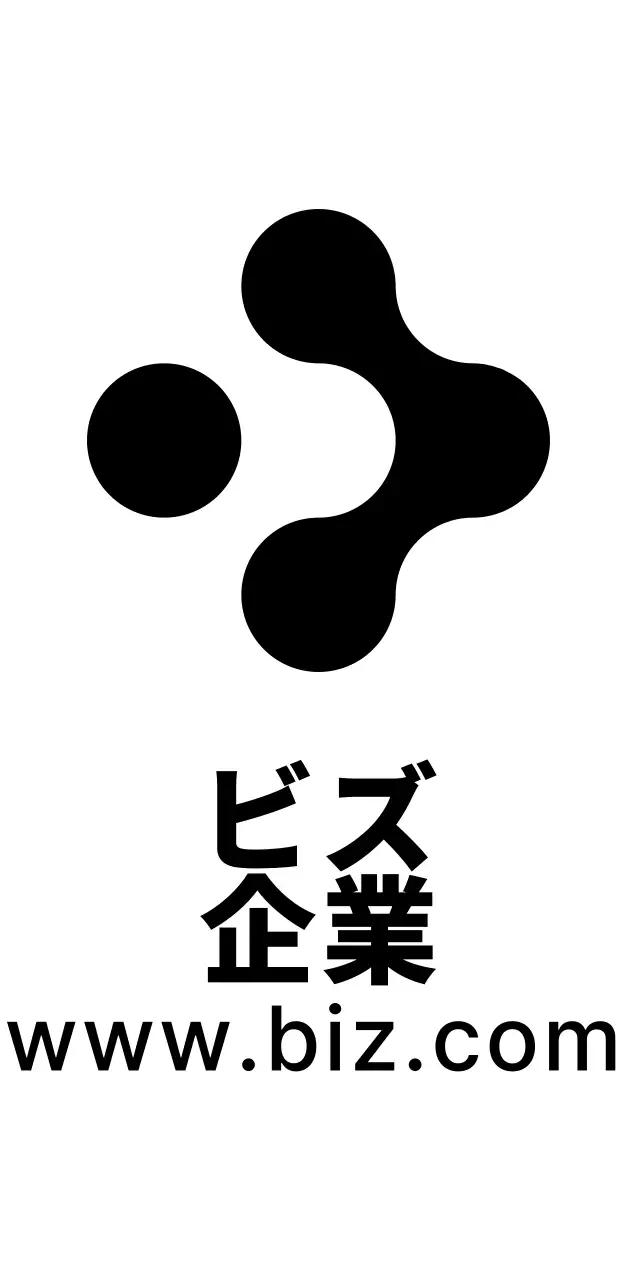 黒のすっきりとしたシンプルな丸いシンボルのロゴスタイル会社用